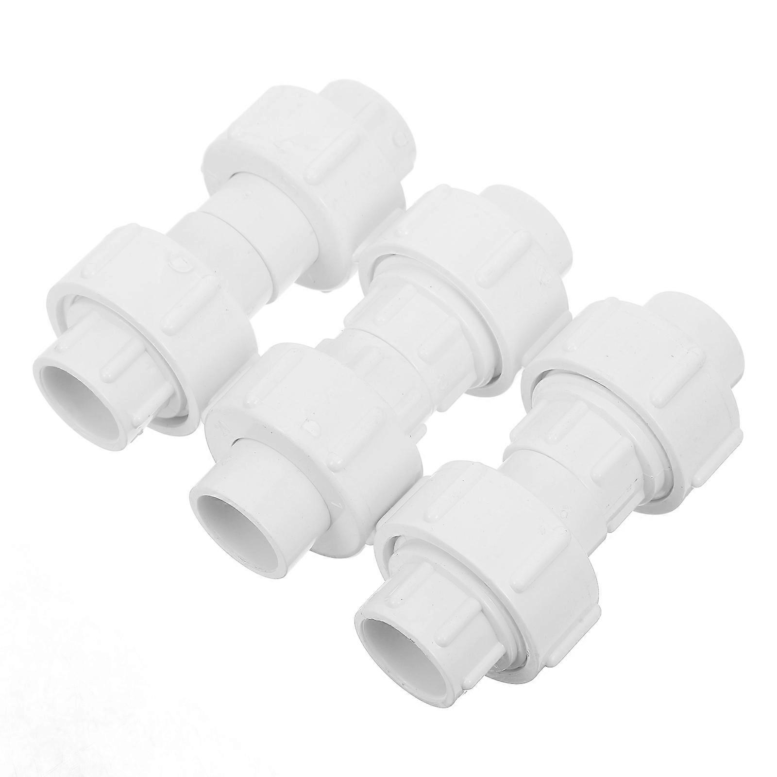 PVC Pipe Adapter for Water Fitting 6Pcs Strong Connector Coupling