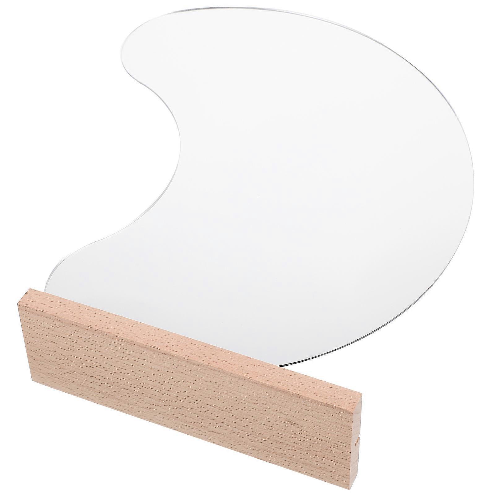 Makeup Mirror for Desktop Irregular Acrylic Mirror 3Pcs Pack