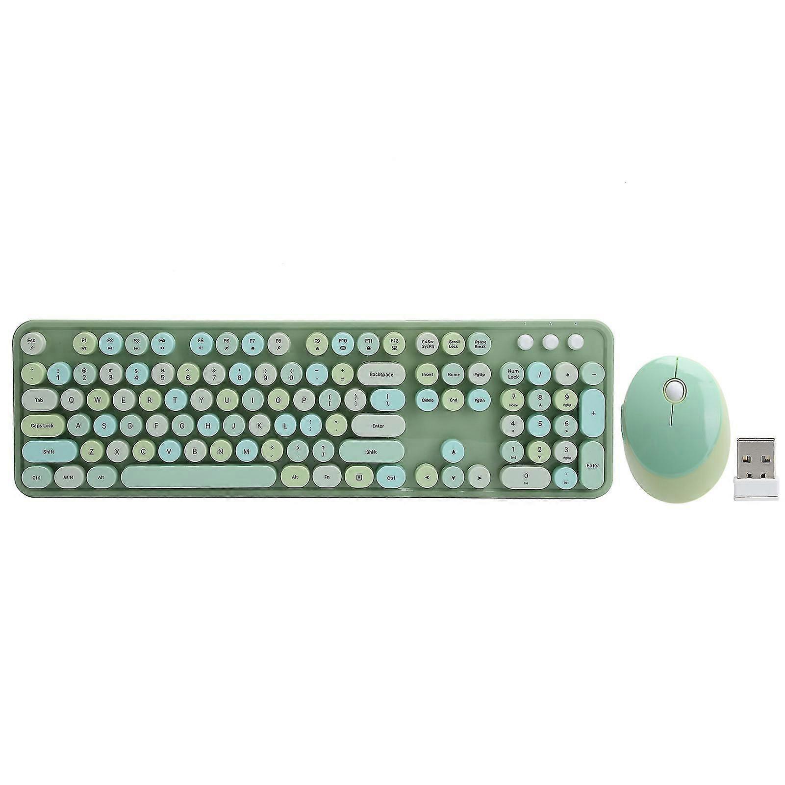Keyboard Mouse Set,Wireless Keyboard Mouse Combo Keyboard Mouse Combo Wireless Keyboard Maximized Efficiency