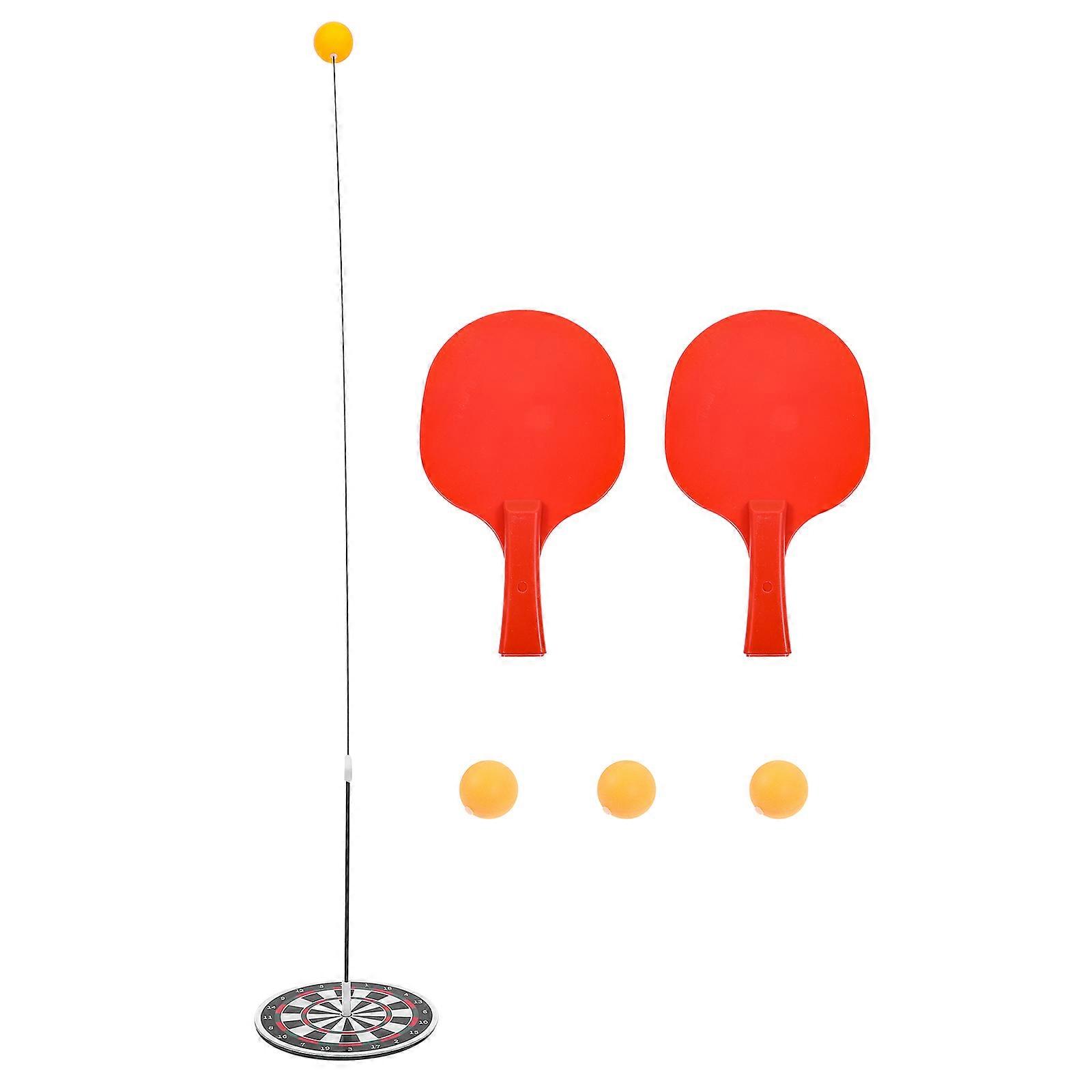 Practical Table Tennis Training Device for Playing 1Set Elastic Training Kit