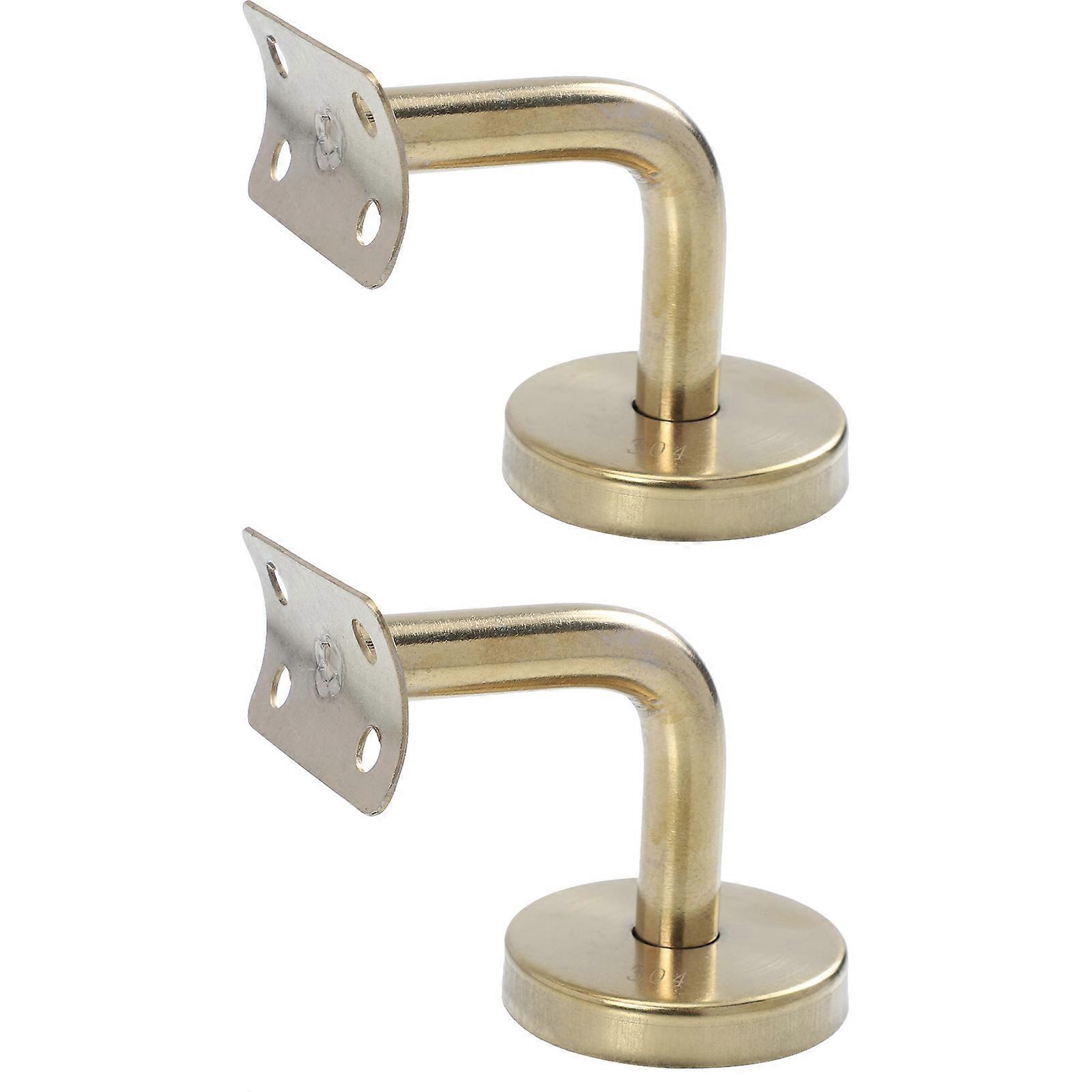 2pcs Handrail Wall Mounted Brackets Support Practical Handrail Holder Bracket