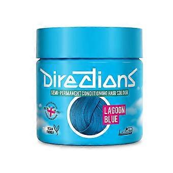 La Riche Directions Semi-Permanent Hair Color 88ml Tubs - Lagoon Blue