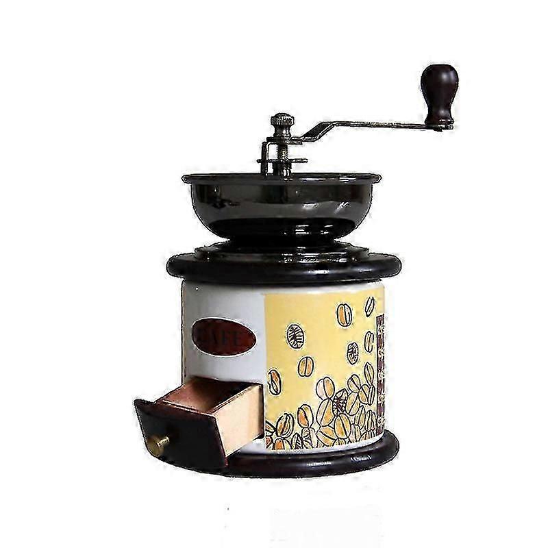 Macchina da caffè retrò manuale, macinacaffè domestico,