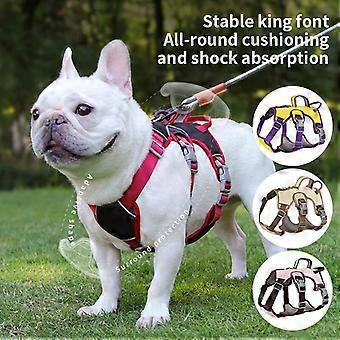 Escape proof No Pull Dog Harness Reflective Training Pet Vest with Handle Adjust