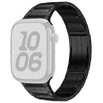 Horlogeband Voor Apple Watch Series 10 Ultra 9 8 7 SE 6 5 4 3 2 1 46 mm 49 mm 45 mm 44 mm 42 mm 3-kraal roestvrijstalen snelkoppelingsband