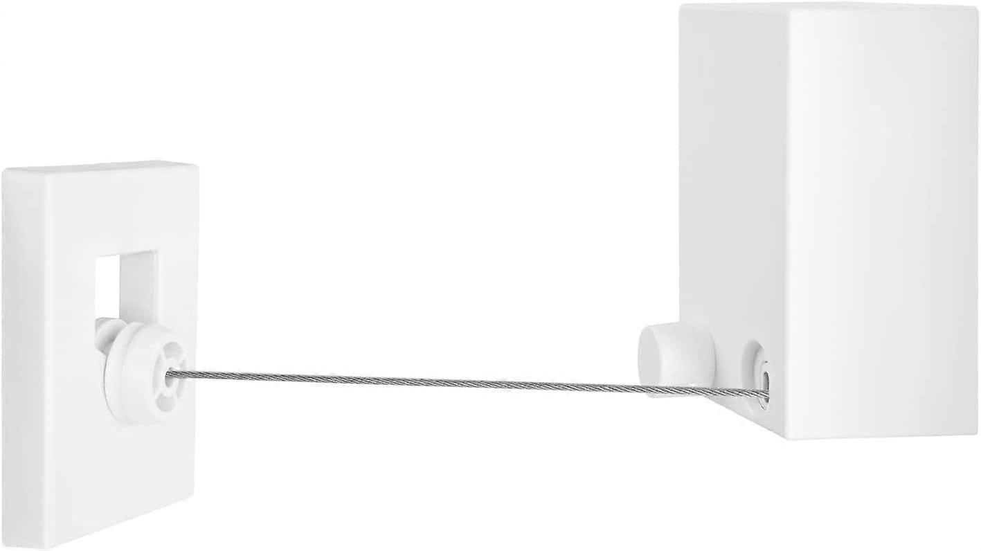 Extendable Clothesline Laundry White 4.20 m Indoor Outdoor Drying