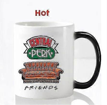 Straight White Ceramic Mark Coffee Cup