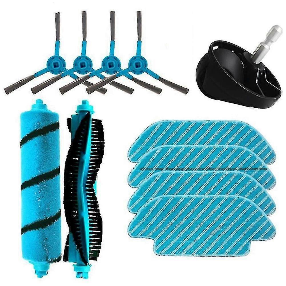 For Cecotec Conga 4090 5090 6090 Replacement Kit Side Brush Mop Cloth