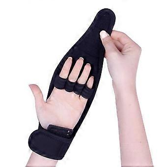 1 Pair Finger Rehabilitation Assistant Gloves Fixed Finger Grip Strength in Wind Rehabilitation Training