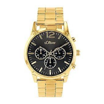 s.Oliver Montre Homme Montre-Bracelet Chronographe Acier Inoxydable 2038385