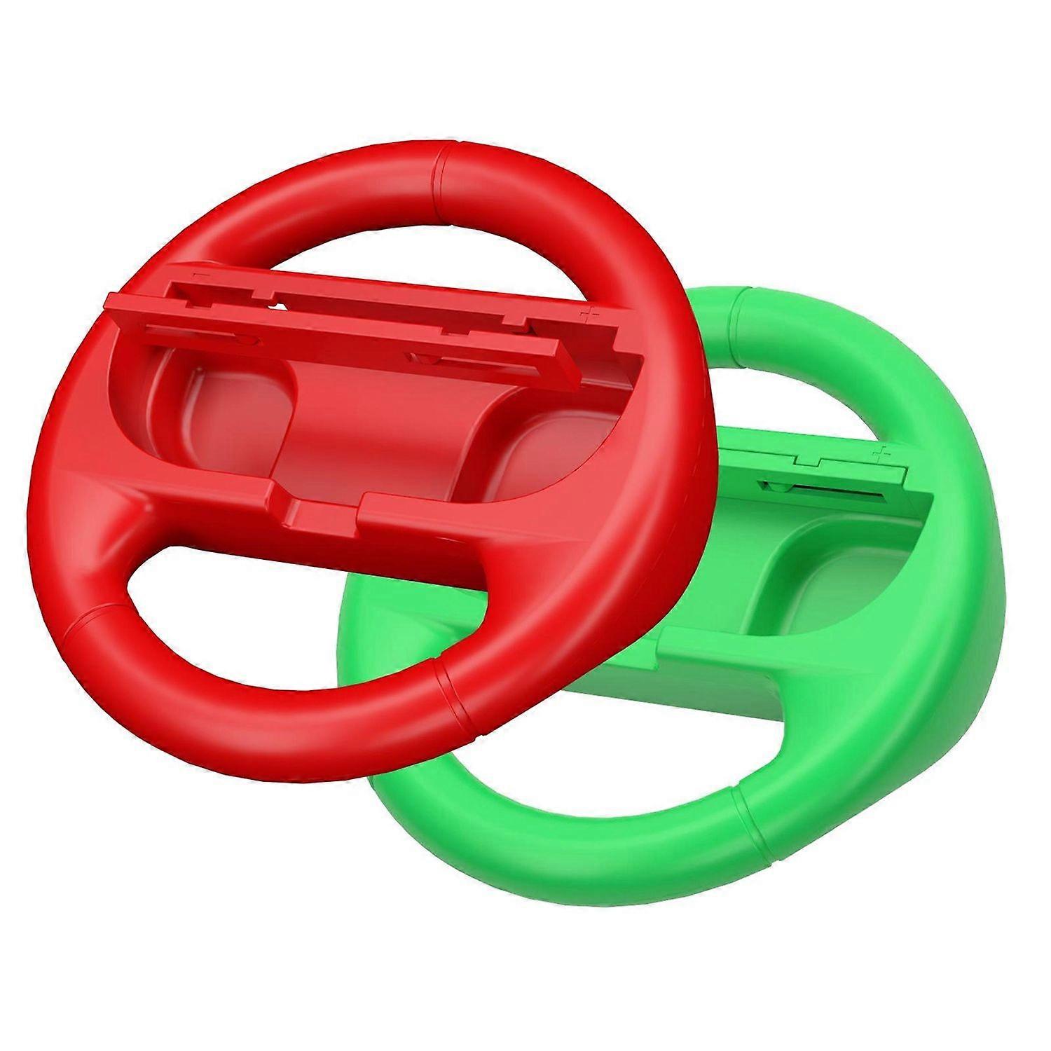 For Nintendo Switch 2 / Switch Joy-Con 2-pack Steering Wheel Grips Controller Accessories