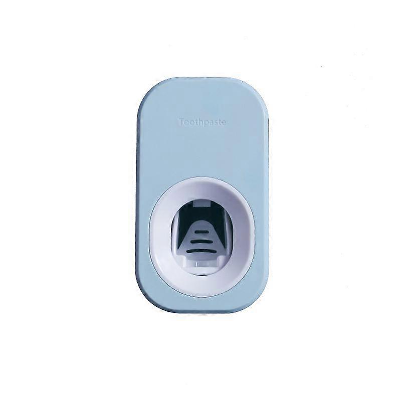 Blue Scandinavian Automatic Toothpaste Squeezer Wall Mounted Punch Free Lazy Toothpaste Squeezer