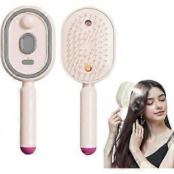 Superior  2026 Upgraded Cordless Electric Steam Brush for Hair, Air Cushion Massage Comb, Rechargeable Hair Straightener Brush with Mist Spray, Anti-F