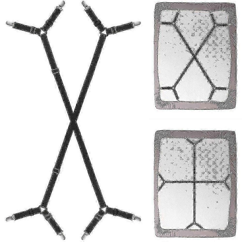 Bed Sheet Tensioners, Adjustable Triangular Tensioners For Bed Sheets