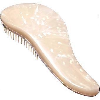 Hair styling brush. No-tangle hairbrush. Curved vent hairbrush. Professional