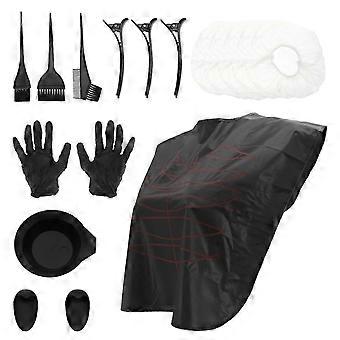 Kit de coloration capillaire en plastique pour salon de coiffure, 1 kit professionnel DU