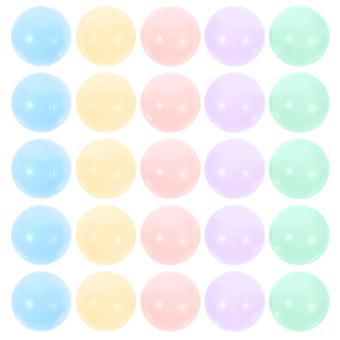 Plastic Ocean Ball Toys for Kids Playing 25Pcs Assorted Color Balls