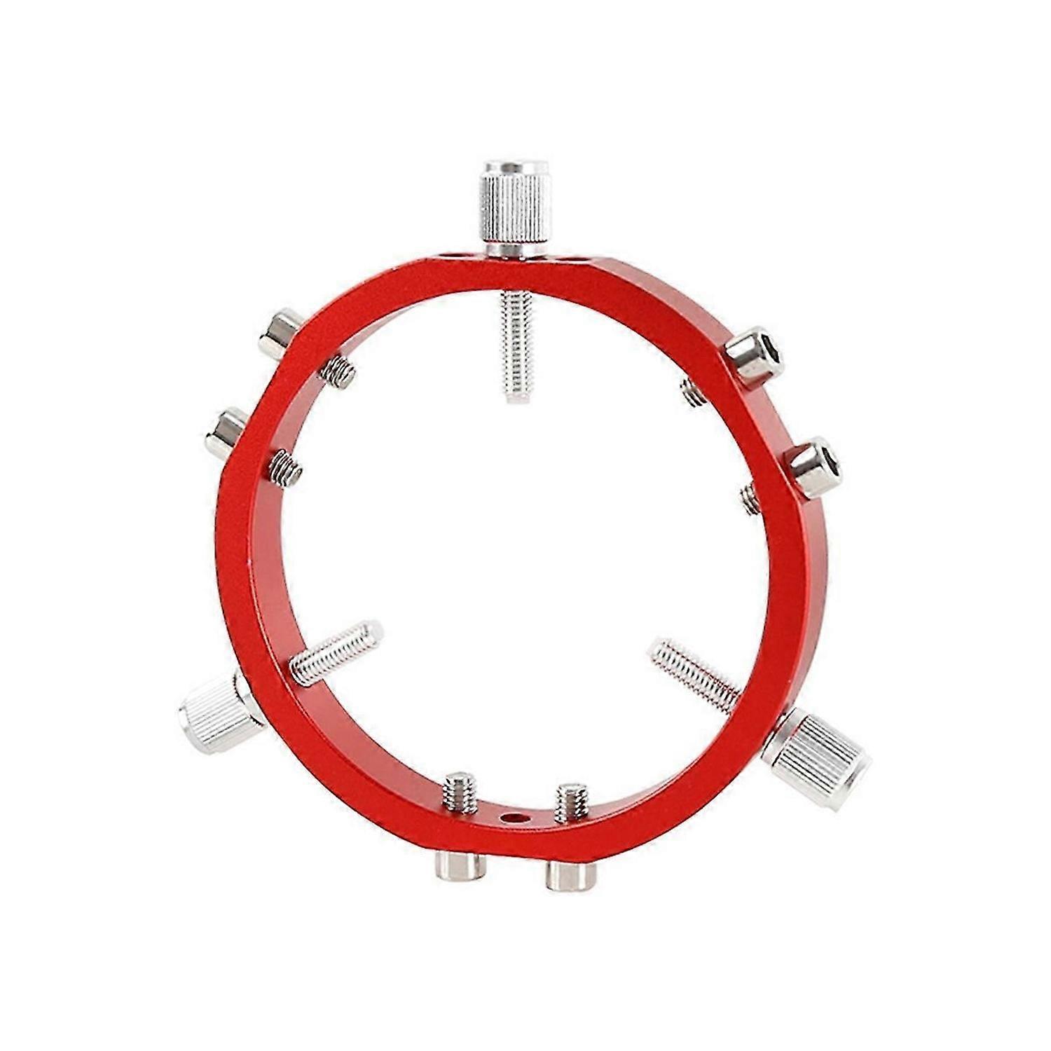 3-Point Astrophotography Guide Locking Rings 90mm Red