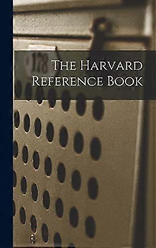 The harvard reference book