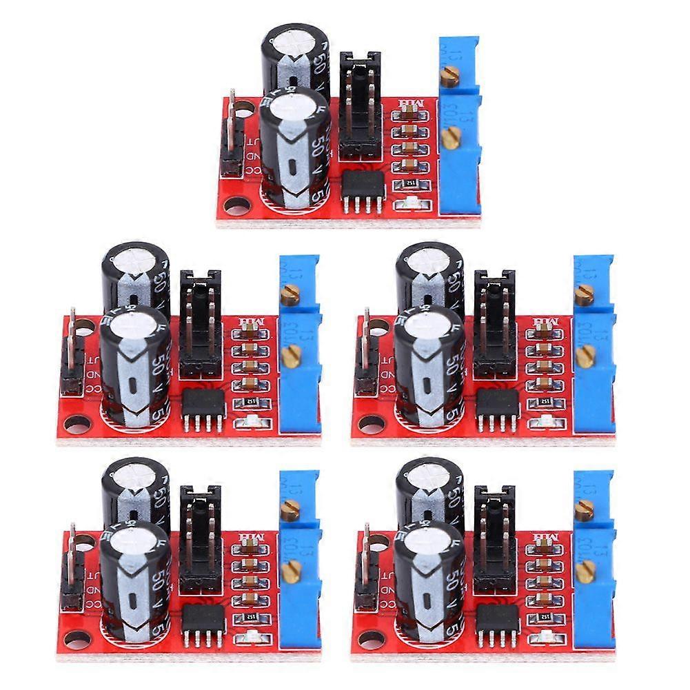 5Pcs Square Wave Signal Generator NE555 Pulse Frequency Duty Cycle Adjustable Module