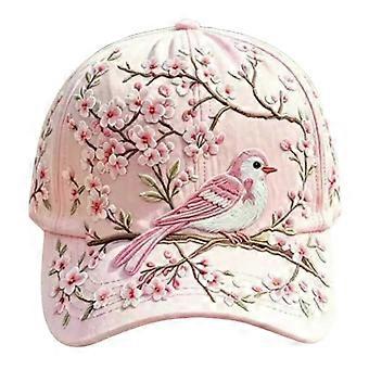 Floral printed baseball cap for women Elegant Garden Morning Floral Print. morning garden strolls 26-27