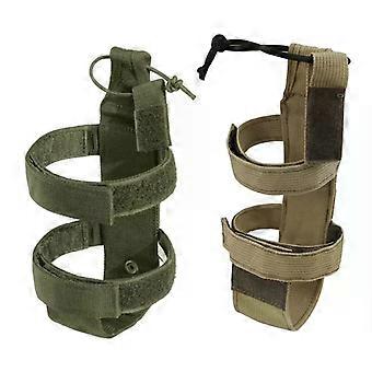 Upgraded Tactical Molle Water Bottle Pouch Bag Military Outdoor Travel Hiking Drawstring Water Bottle Holder Kettle Carrier Bag