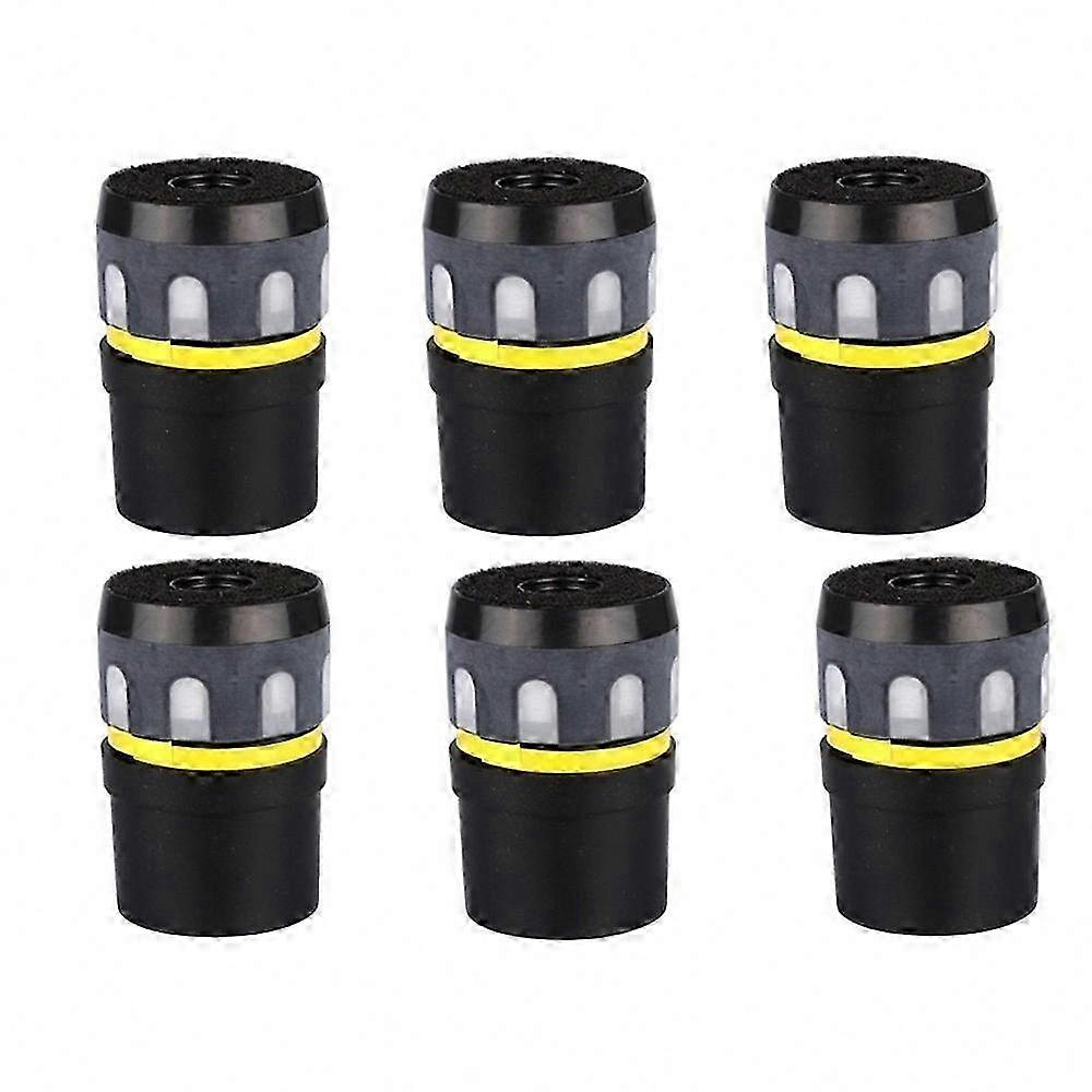 Dynamic Microphone Core Replacement Capsules, 6PCS Compatible with BT58 Sound Head Pickup Easy Installation