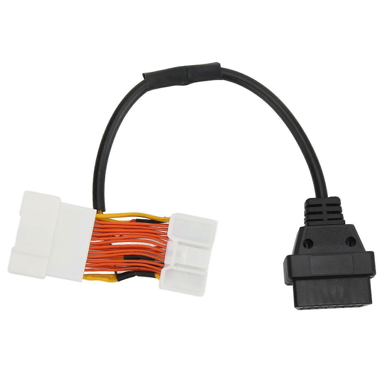 OBD2 Diagnostic Splitter Adapter Conversion Cable Double Headed Replacement for Tesla Model 3 Y