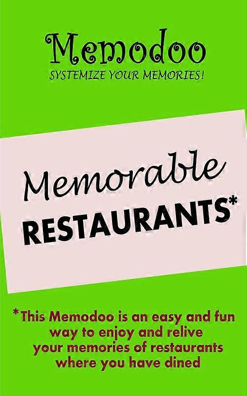 Memodoo Memorable Restaurants