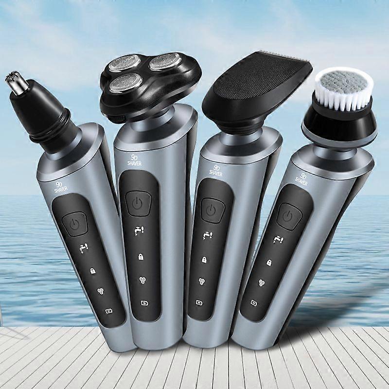 Ergonomic Electric Razor Long-Lasting Battery Quick Shave