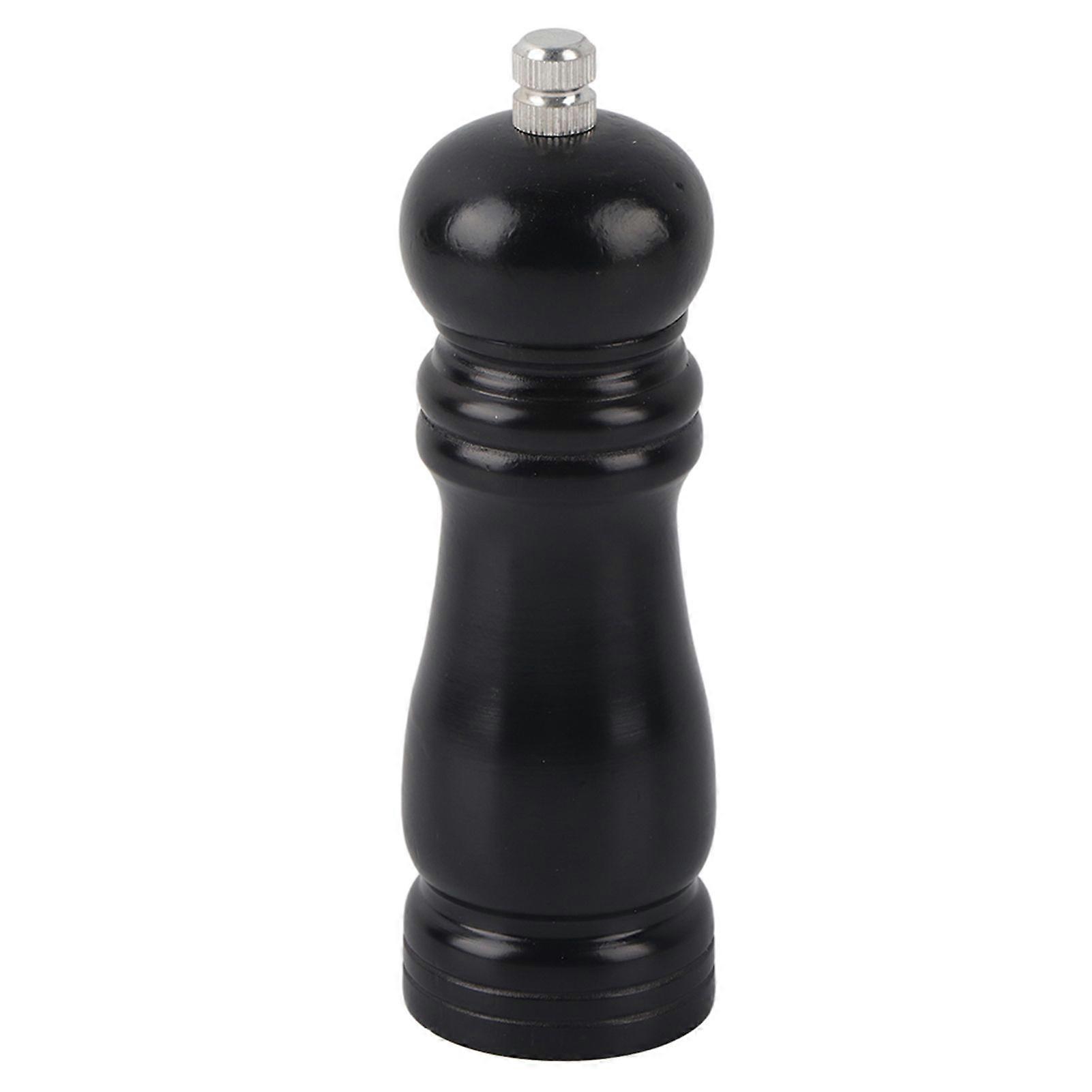 Wooden Adjustable Ceramic Pepper Mill Ergonomic Refillable