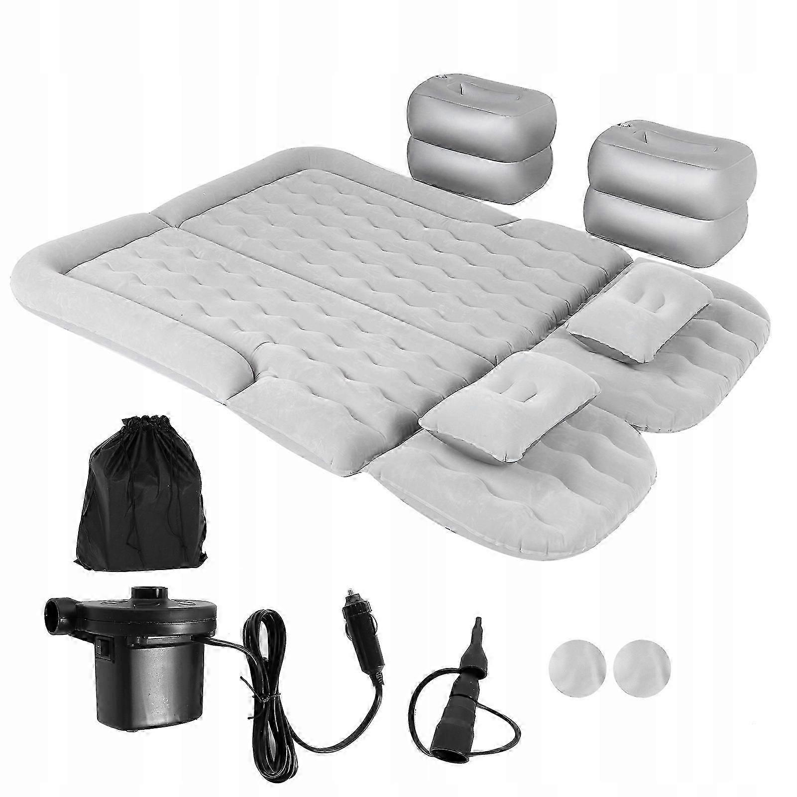 Pat gonflabil compact pentru mașini - include pompă de aer