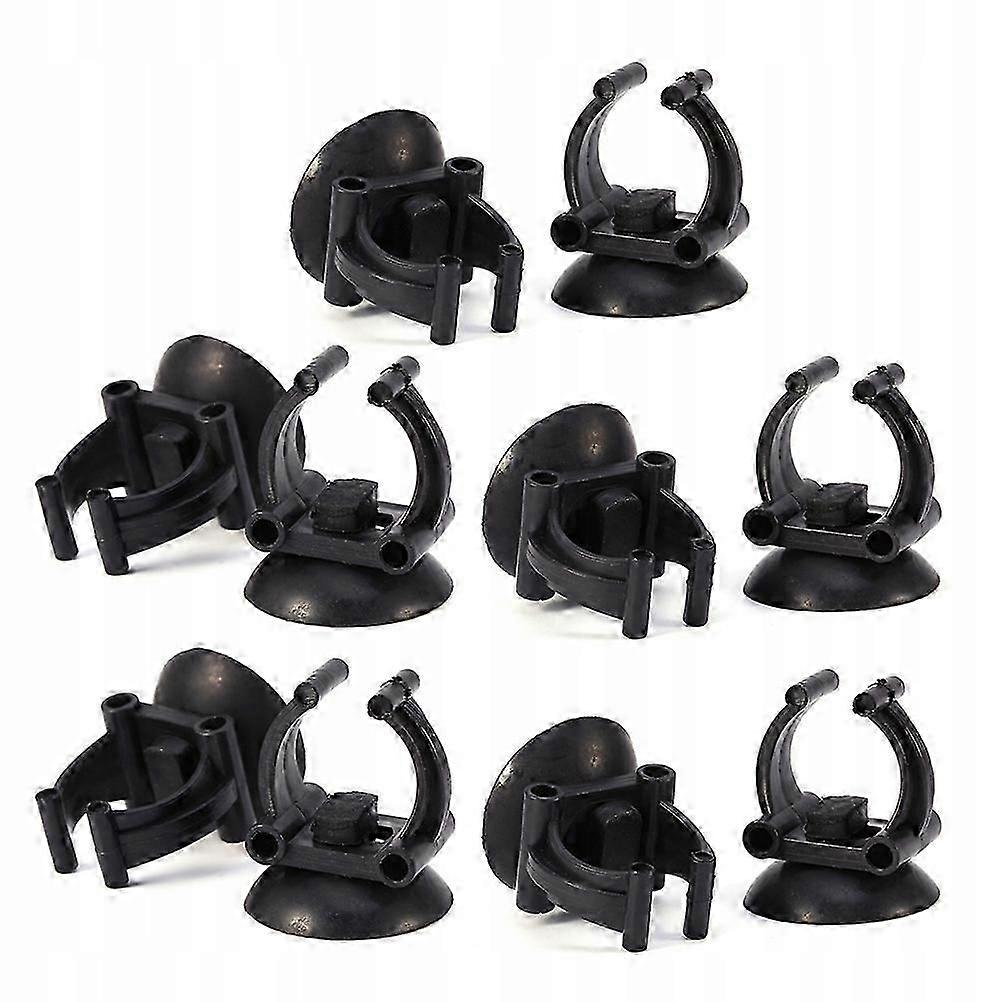 Ventouses noires Chauffe-aquarium
