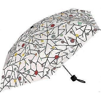 Mini ombrello da viaggio per sole e pioggia - Ombrellone leggero e compatto con protezione UV al 95%, adatto a uomini e donne, disponibile in diversi colori.