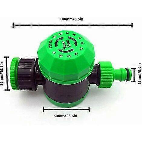 Garden Watering Timer 2 Hours Automatic Mechanical Scheduler Garden Irrigation Controller System Durable
