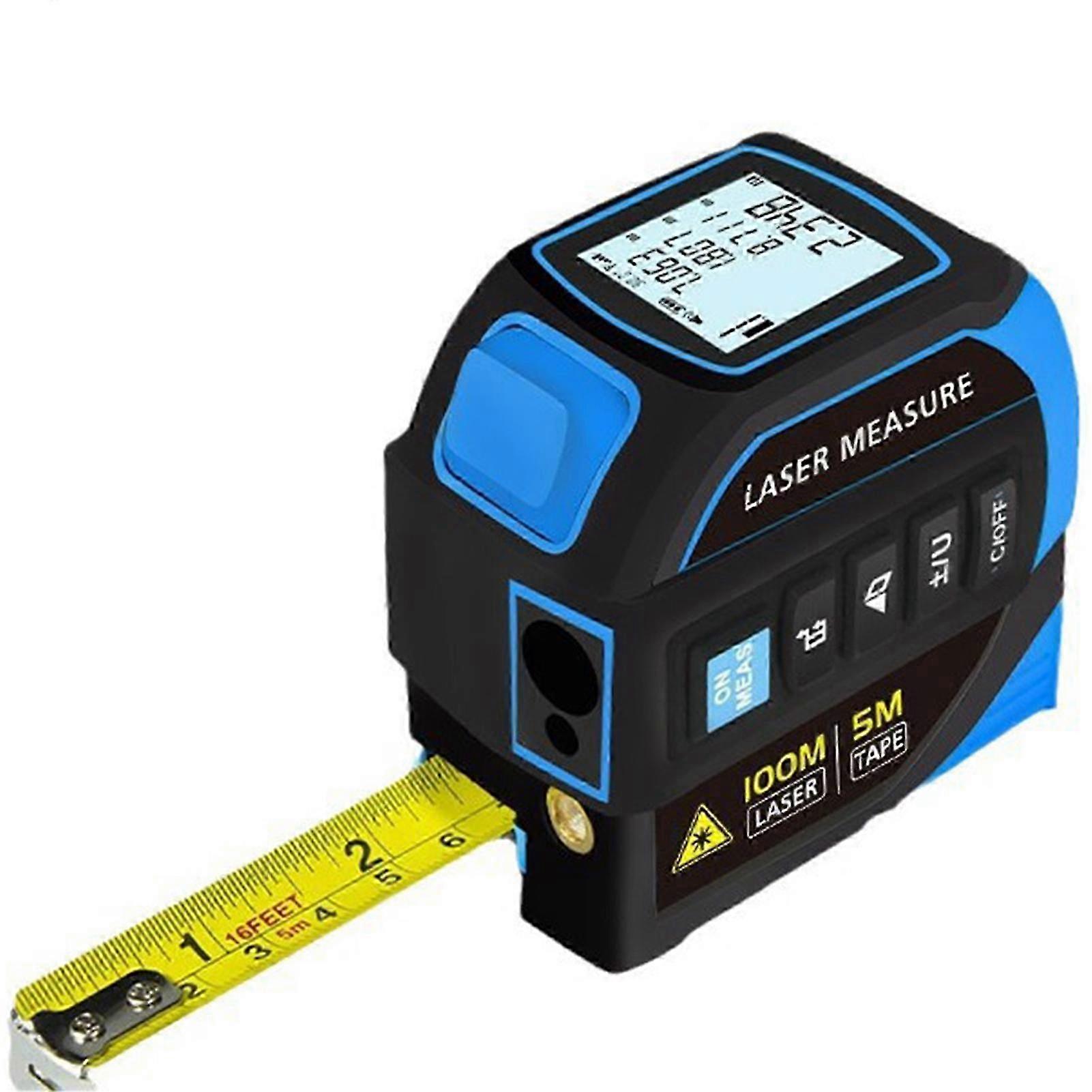 Laser Cross Ruler Digital Distance Meter