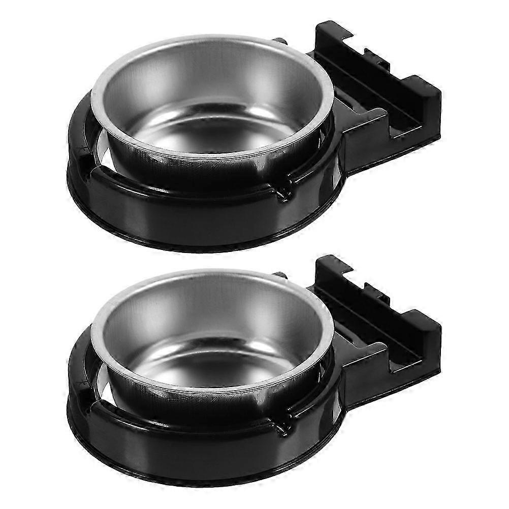 Black Wall Mount Stainless Ashtray 8Pcs