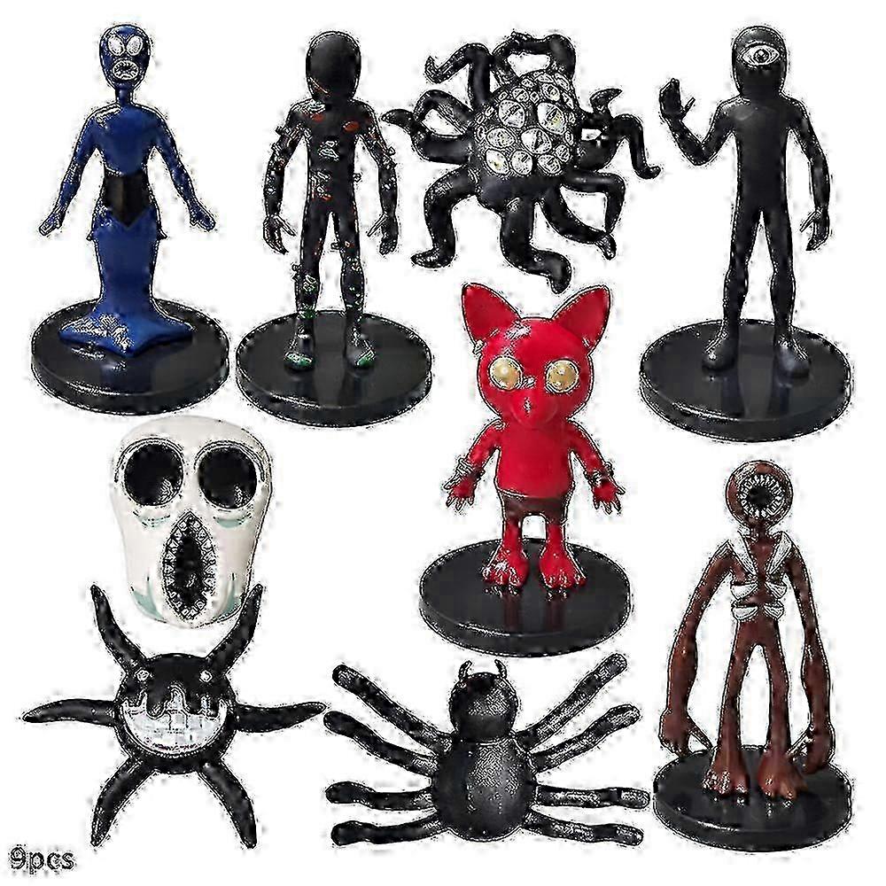 9Pcs Digital Monster Roblox Figures