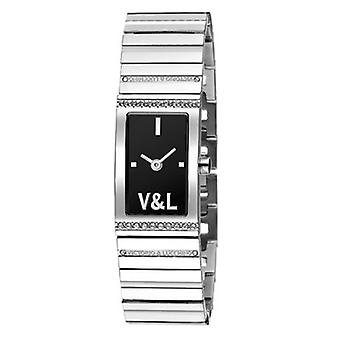 V et l un duo Quartz Analog Women's Watch avec bracelet en acier inoxydable VL094201