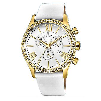 Festina dreamtime Quartz Analog Woman Watch with Cowhide Bracelet F16605/7