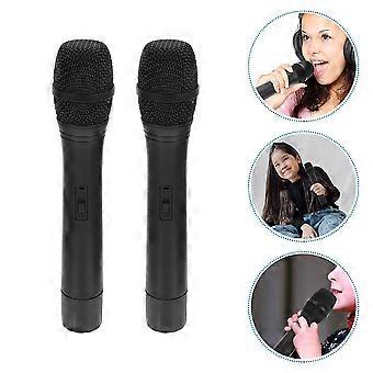 2Pcs Kid Microphone Props Simulate Speech Practice Microphone Fake Microphone Toys