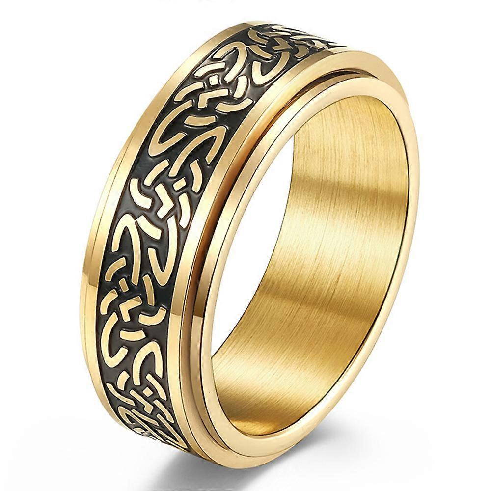 Adjustable Ergonomic Celtic Fidget Ring