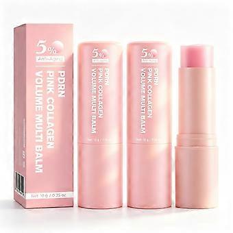Korean PDRN Collagen Balm Stick 10g 3PC, Long-Lasting for Personal Care