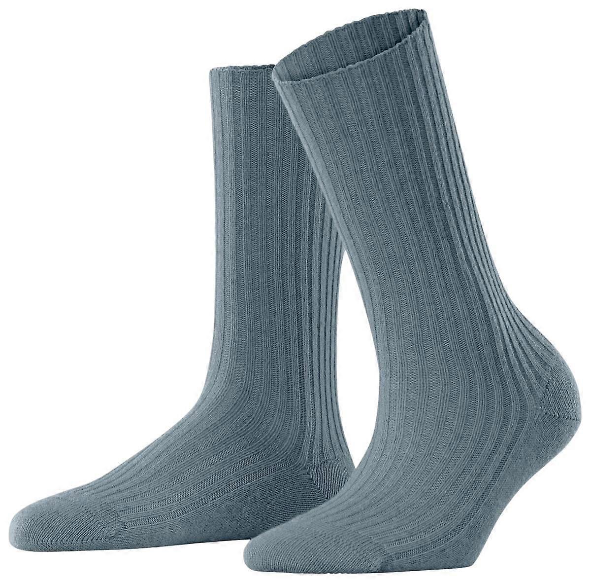 Falke Cosy Wool Boot Socks - Monument Blue