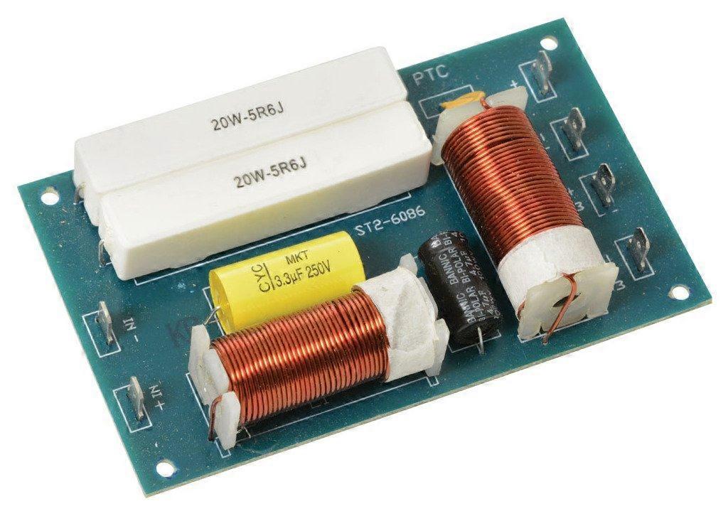 2-weg crossover | 12dB, 8 Ohm, 200W, 3 kHz