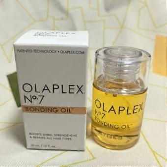 3x Olaplex No. 7 Bonding Oil – Feuchtigkeitsspendendes und reparierendes Haaröl für trockenes, krauses und splissanfälliges Haar.