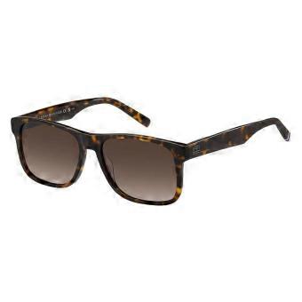 Tommy Hilfiger TH 2073/S 086/HA Full Rim Tortoise Men Square Sunglasses UV3 Original