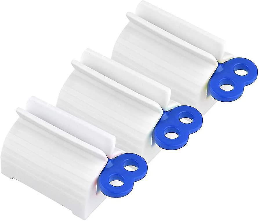 Toothpaste Dispenser, 3 Pack Rolling Tube Roll Tube Squeezer Citrus Toothpaste Bath Squeeze Toothpaste Tube