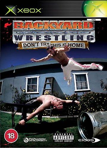 مصارعة الفناء الخلفي لا تجرب هذا في المنزل (Xbox) - PAL - جديد ومختوم