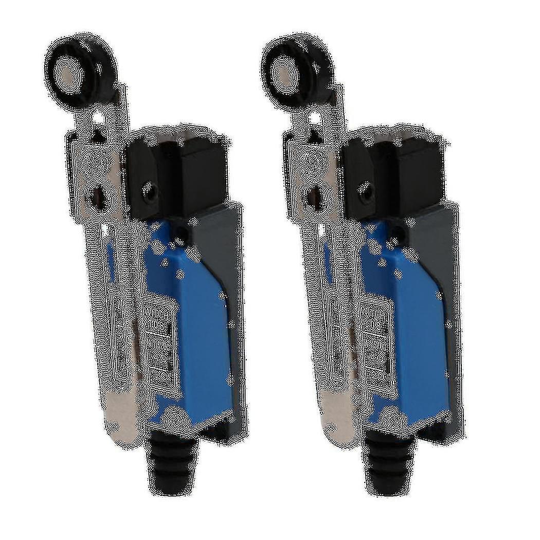 2x Me-8108 Momentary Rotary Adjustable Roller Lever Arm Limit Switch